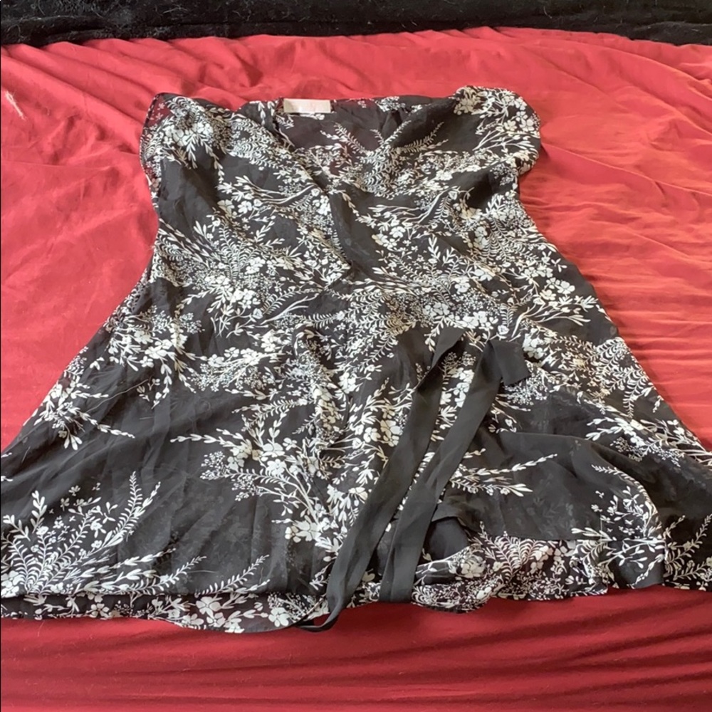 Oscar de la Renta sheer wrap